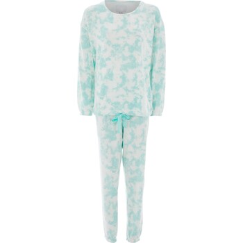 Licht blauwe tie dye pyjama set