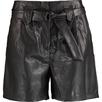 Zwarte short met riem