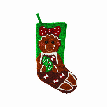 Kerstsok met gingerbread