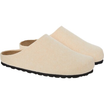 Crèmekleurige pantoffels