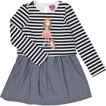 Jurk met streepjes