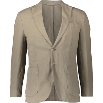 Taupe linnen blazer
