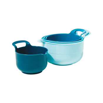 Set kommen blauw