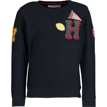 Donkerblauwe sweatshirt