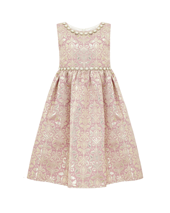 Roze klassieke kinderjurk