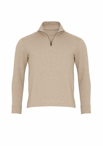 Bruine polo trui