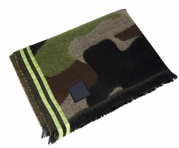 Sjaal met camouflageprint