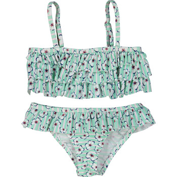 Bikini met groene strepen