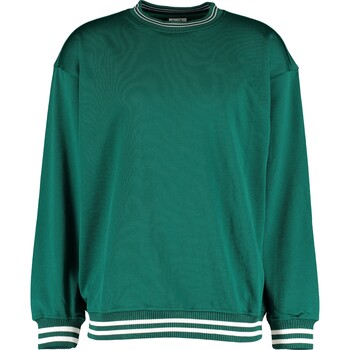 Groene trui met ronde hals