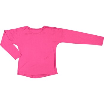 Roze lange mouwen shirt