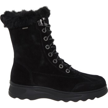 Zwarte suede laarzen