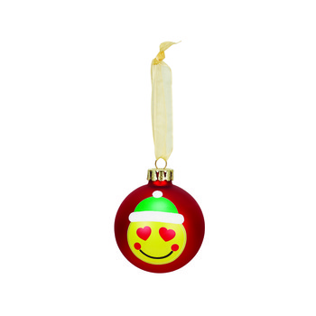 Emoji kerstbal
