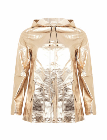 Rose gouden regenjas