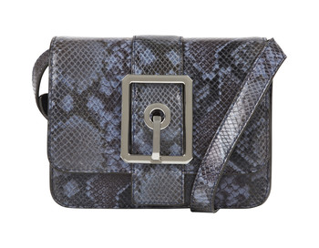 Slangenprint handtas