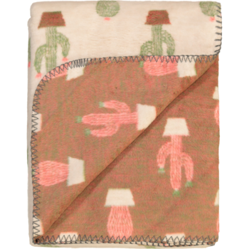 Kleed met cactus print