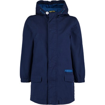 Blauwe parka