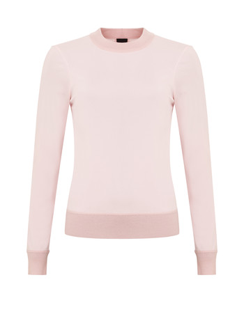 Licht roze trui