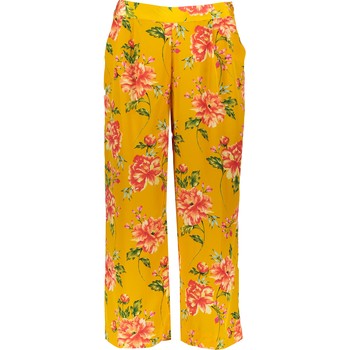 Gele bloemen culottes