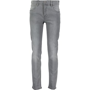 Grijze slim fit broek