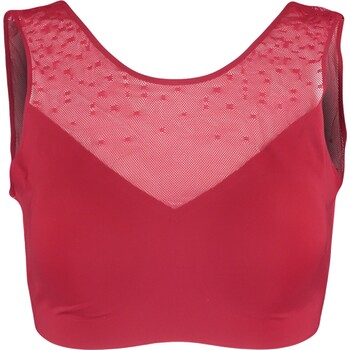 Rode mesh bralette