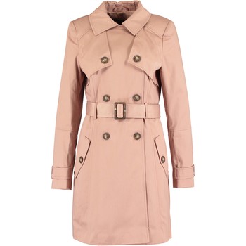 Roze trench coat
