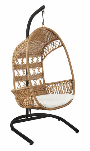 Rieten hangstoel