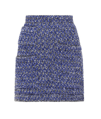 Blauw mini rokje