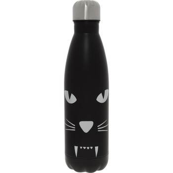 Zwarte kat thermoskan