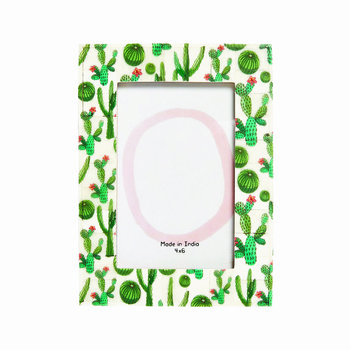 Cactus fotolijstje