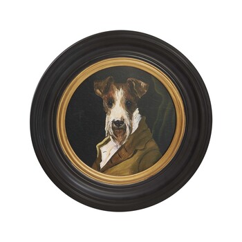 Schilderij van hond