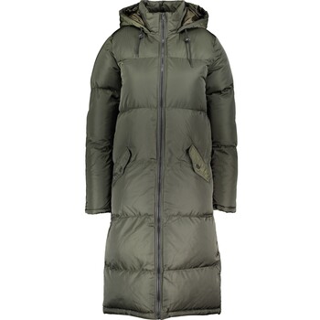 Groene lange parka