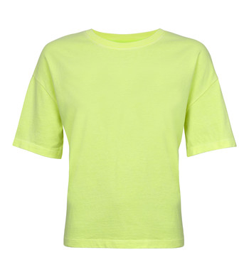 Neon geel shirt