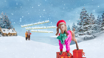 Feestdagen commercial Lil GOAT