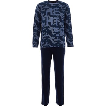Navy blauw pyjama set
