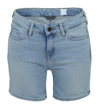 Korte denim broek