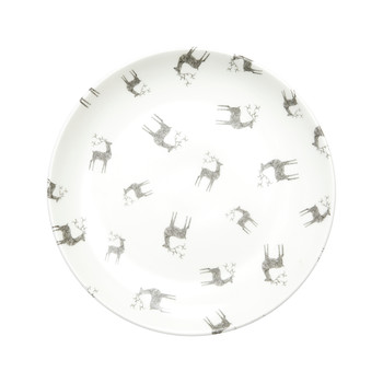 Wit bord met rendieren