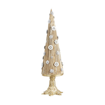 Gouden kerstboom