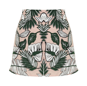 Korte broek met print