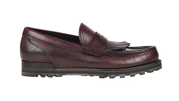 Leren loafer