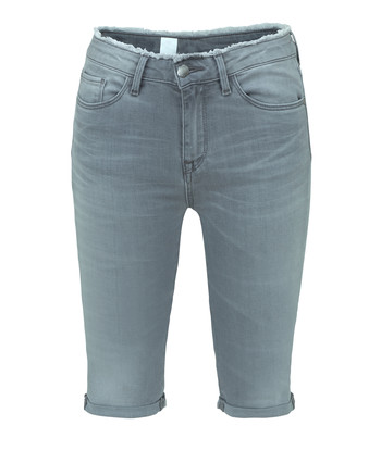 Driekwart denim broek