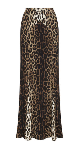 Rok met luipaard print