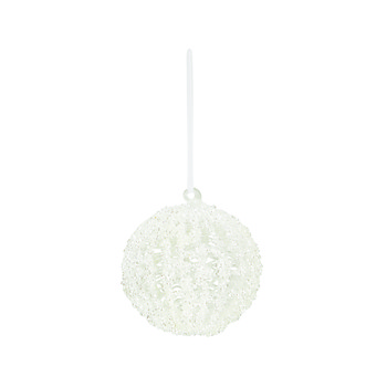 Kristal en glitter kerstbal