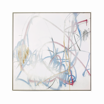 Pastel beschilderd doek