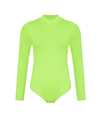 Neon groene body