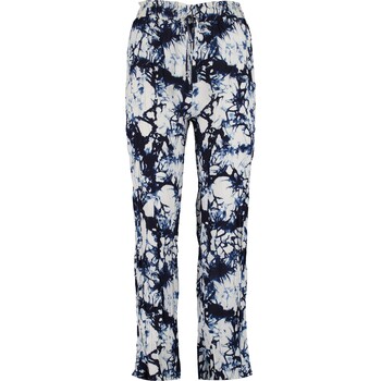 Blauwe tie dye broek
