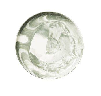 Wit en groen marmeren bord