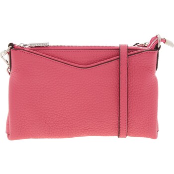 Roze leren tas