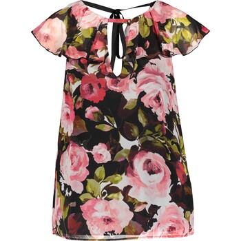 Blouse met bloemen
