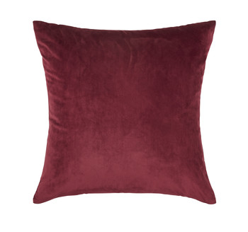 Bordeaux rode fluwelen kussen