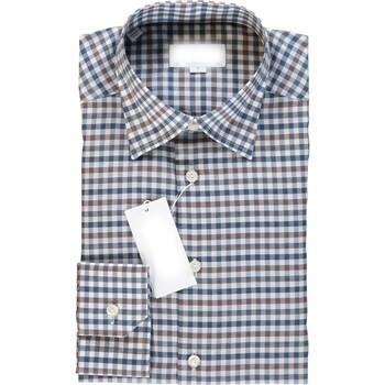 Navy blauw shirt met print